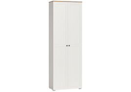 Шкаф Опра 16.307 белый PE шагрень / дуб золотой craft фото 1