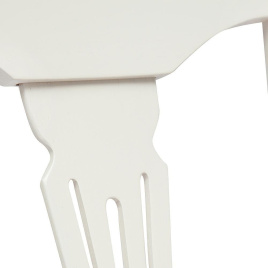 Стул - Гермес/ Hermes дерево гевея, 43х49х94см, Ivory white, ткань песочная (Jaffy 104-58) фото 2