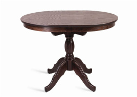 Стол обеденный Лилия-0110 (темный тон) фото 1