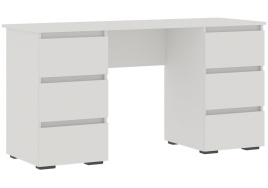Компьютерный стол Элла ПС 02 белый / белый фото 1