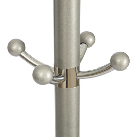 Вешалка Bara/Бара (мод. GH-8606) металл/хром/мрамор, белый/серый, 37х37х175см фото 5