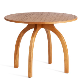 Стол THONET (mod.T9108) дерево вяз, 100х75 см, Груша (№3) фото 1