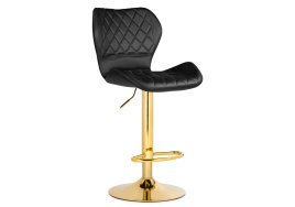 Барный стул Porch gold / black фото 1
