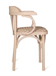 Стул Венский мягкий (беленый дуб, ткань 1 beige) фото 5