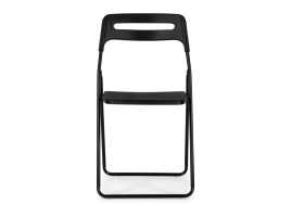 Пластиковый стул Fold складной black фото 2