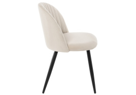 Стул на металлокаркасе Gabi 1 beige / black фото 3