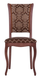 Стул С6 стул (тон 317 т. коричневый/ткань андрис шоколад комби) фото 2