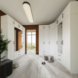 Шкаф «Чикаго» 2д, белый фото 3