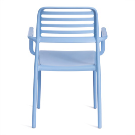 Кресло VALUTTO (mod. 54) пластик, 58 х 57 х 86 см , Pale blue (бледно-голубой) 33780 фото 5