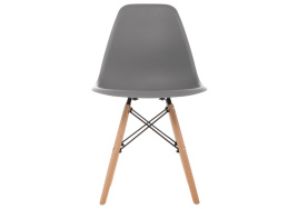 Пластиковый стул Eames PC-015 серый фото 3