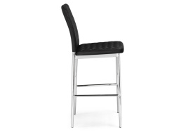 Барный стул Teon black / chrome фото 3