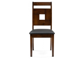 Стул деревянный Kubik dirty oak / black фото 4