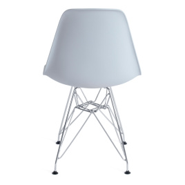 Стул Cindy Iron Chair Eames/Синди Айрон Чаир Имс (мод. 002) металл, пластик, 51х46х82,5, серый фото 3