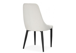 Стул на металлокаркасе Kora white / black фото 5