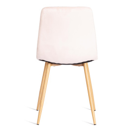 Стул CHILLY (mod. 7094-1) / 1 шт. в упаковке вельвет/металл, 44,5х52,5х86 см, pink (розовый) HLR39 / фото 3