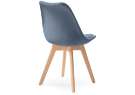 Стул деревянный Bonuss blue / wood фото 4