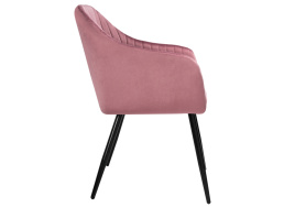Стул на металлокаркасе Slam dark pink фото 3