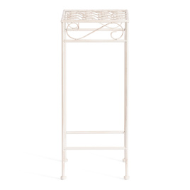 Набор столиков Secret de Maison Бьюти/Beauty 3шт металл, 30х70см/25х60см/20х50см, античный белый фото 2