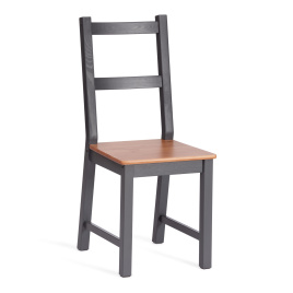 Стул Соната / Sonata chair массив сосны, 41х50х95 см, антик /графит фото 1