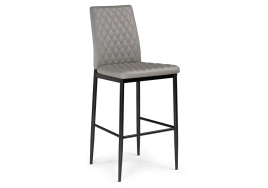 Барный стул Teon gray / black фото 1