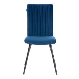 Стул обеденный Monte Carlo TREND, велюр, Blue (синий), 49х51х93 см фото 5