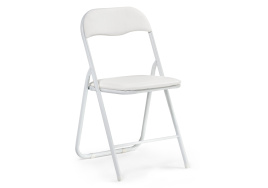 Стул на металлокаркасе Fold 1 складной white / white фото 1