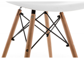 Стул деревянный Eames PC-015 white фото 5