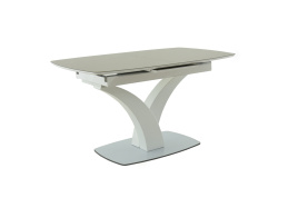 Стол Нотр Дам MODERNE стекло OPTIWHITE 1400(1800)*850, Капучино фото 2