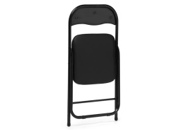 Стул на металлокаркасе Fold 1 складной black / black фото 5