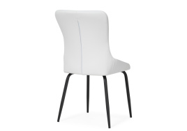 Стул на металлокаркасе Lado white / black фото 4