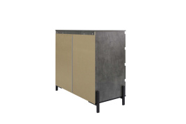 Комод НЕКСТ - К1 Камень темный, Черный фото 4