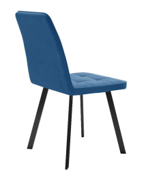 Стул DikLine 207 B8 BLUE  /ножки черные фото 2