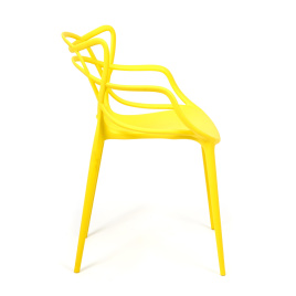 Стул Cat Chair (mod. 028) пластик, 53 x 59 x 82,5 см, желтый (Yellow Y-01) фото 4