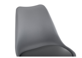 Пластиковый стул Bonuss dark gray фото 2