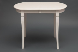 Стол раскладной Modena (MD-T4EX) дерево гевея/мдф, 100+29х75х75 см, ivory white (слоновая кость 2-5) фото 3