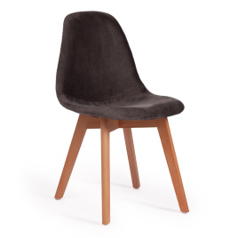 Стул CINDY SOFT (mod. C1021F1) / 1 шт. в упаковке вельвет/дерево бук, 53 х 45 х 81 см , серый (HLR 2 фото 1