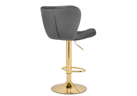 Барный стул Porch dark gray / golden фото 4