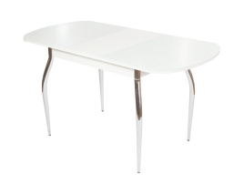Стол Ривьера СВ, Стекло, Белый фото 2