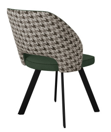 Стул DikLine 274 поворотный SB1/A2 зеленый, ножки черные фото 2