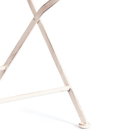 Стул Love Chair (PL08-11140) стальной сплав, античный белый, 40х47,5х94 см фото 3