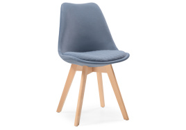 Стул деревянный Bonuss blue / wood фото 1