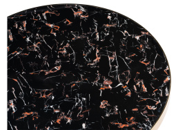 Стол деревянный Selina 80х72 black / gold фото 4