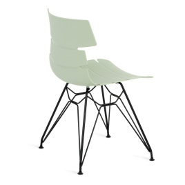 Стул HANSEN (mod. 622N) / 1 шт. в упаковке пластик/металл/эко кожа, 51х47х80 см, высота до сиденья 4 фото 3