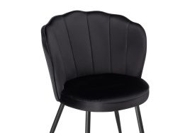 Стул на металлокаркасе Coral black фото 5