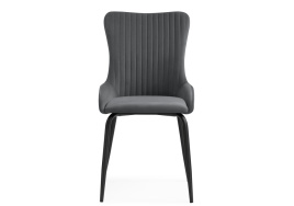 Стул на металлокаркасе Lado gray / black фото 2