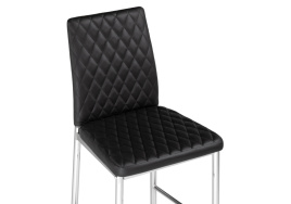 Барный стул Teon black / chrome фото 5
