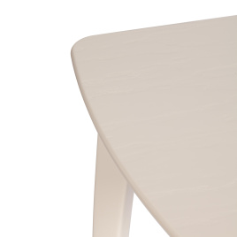 Стол CATERINA бук, мдф, 100+30x70x75, Ivory white фото 5