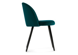 Стул на металлокаркасе Gabi 1 green / black фото 2