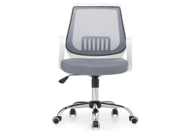 Компьютерное кресло Ergoplus light gray / white фото 2