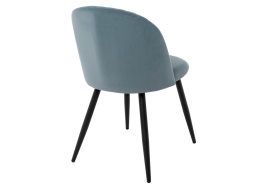 Стул на металлокаркасе Gabi 1 light blue / black фото 5